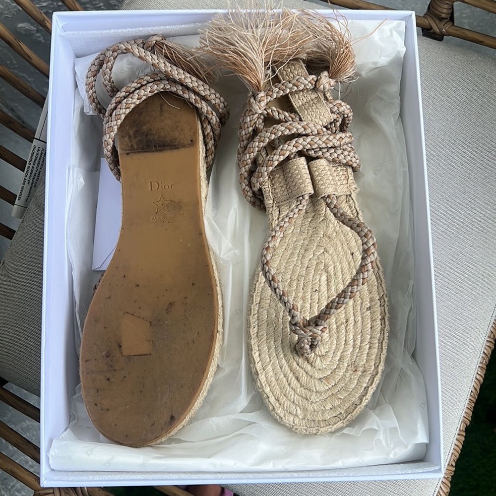 Dior Rope Sandal - Picture 2 of 7